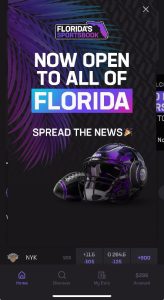 screenshot of the Hard Rock Bet app announcement