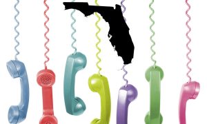 A picture of phones for a story about a spike in calls to the Florida problem gambling hotline since sports betting relaunched.