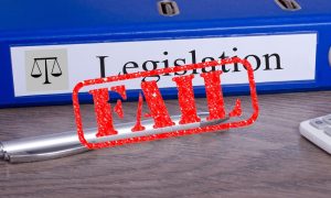 A picture of legislation for a story about how Florida's DFS bills failed to pass the legislature.