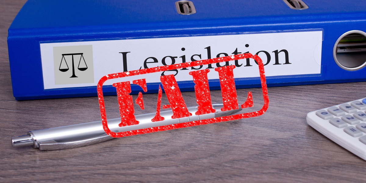 A picture of legislation for a story about how Florida's DFS bills failed to pass the legislature.