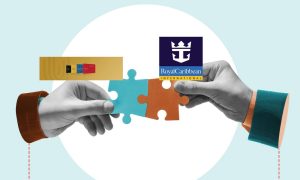 puzzle pieces linking up for a story about Seminole Gaming combining their rewards program with Royal Caribbean
