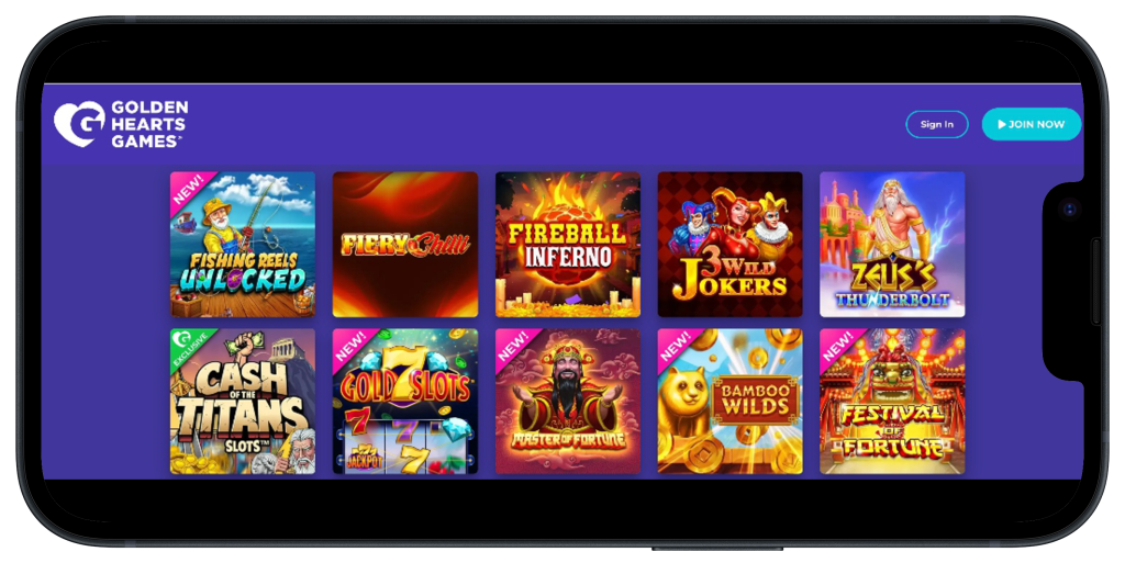 Golden Heart Games slots