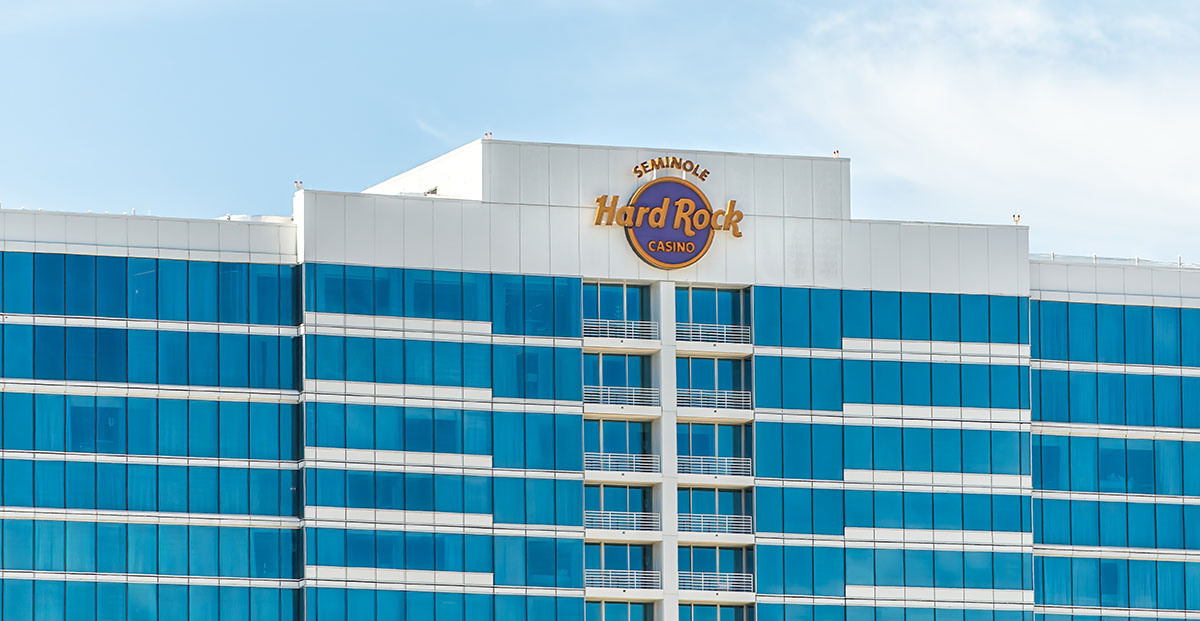 Seminole Hard Rock Hotel Casino Tampa Florida Signage
