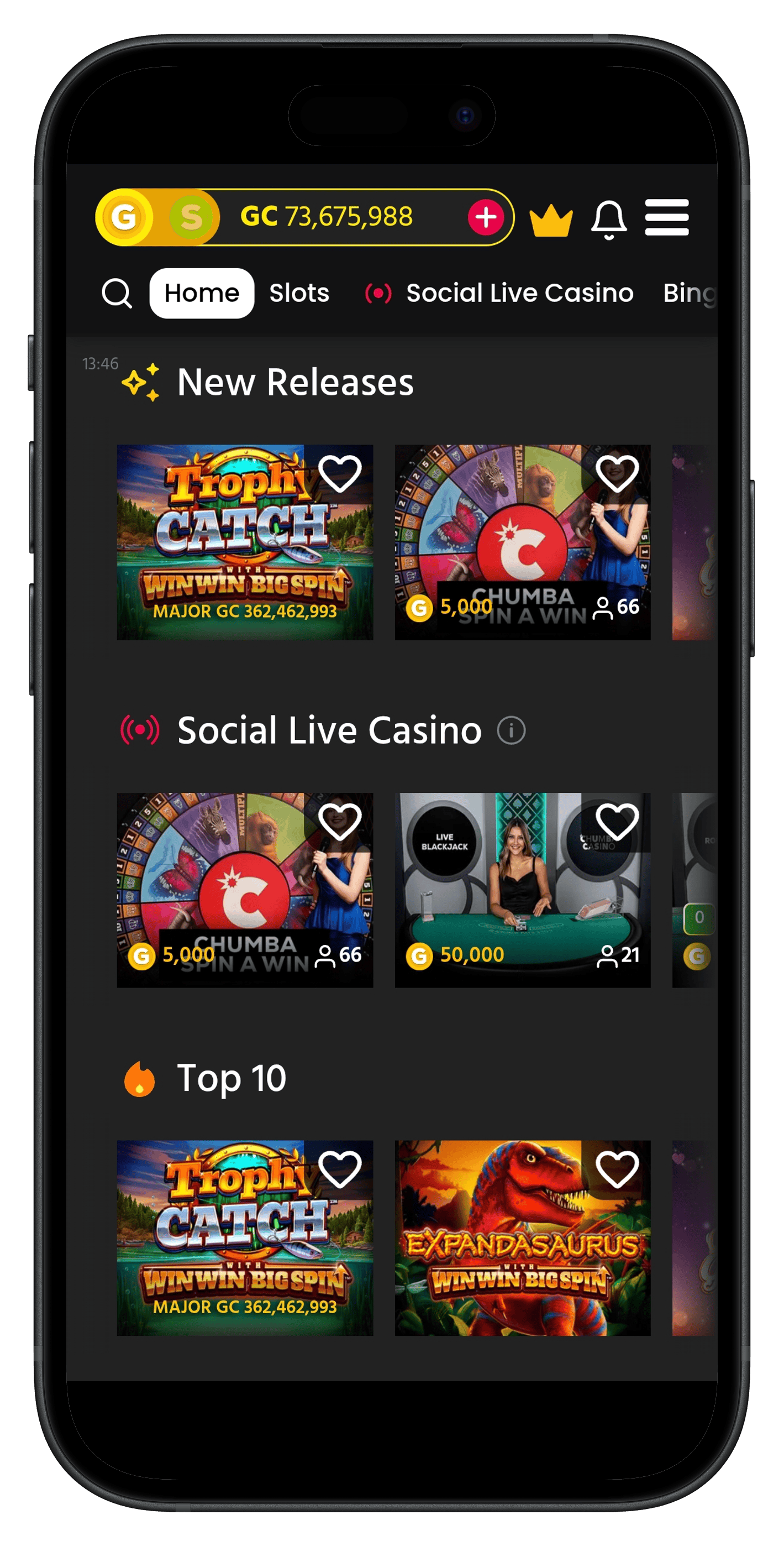 Chumba online casino