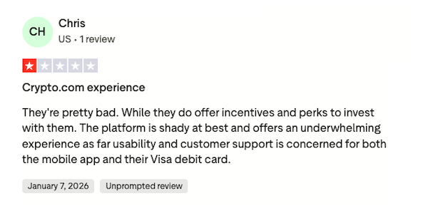 Crypto.com user review