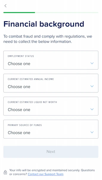 Eligibility check at FanDuel Predicts