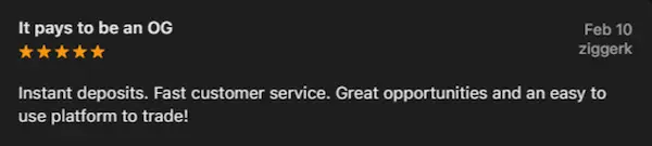 OG Predictions customer review