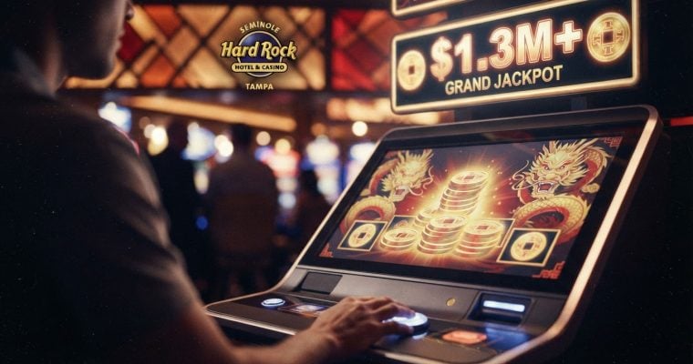 Dragon Link slot jackpot hits $1.31 million at Seminole Hard Rock Tampa