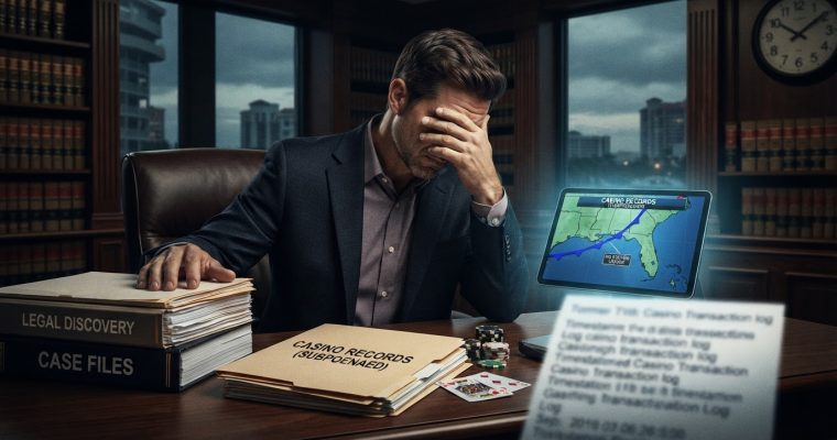 Florida ex-TV meteorologist seeks to block casino gambling records in WINK lawsuit