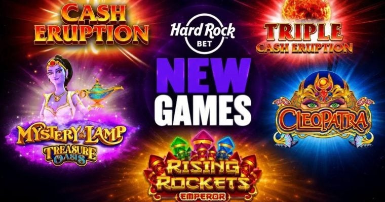 New games on Hard Rock Bet's Florida platform.